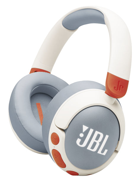 JBL Junior 470NC Trådløs Kablet Hovedtelefoner Grå Orange Hvid