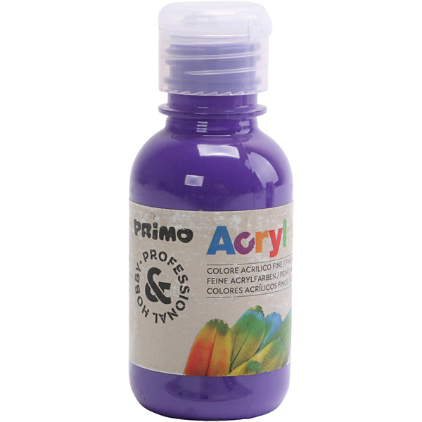 Hobbymaling mat, lilla, 125 ml/ 1 fl.