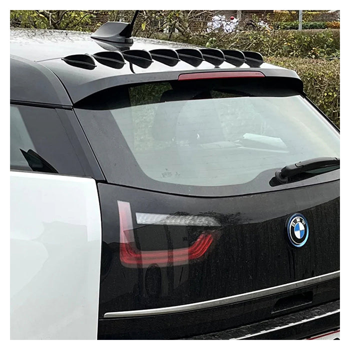 V Spoilers Kit Til Personbil 10 Stk. Sort - vspoilers