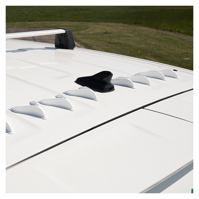 V Spoilers Kit Til Personbil 10 Stk. Hvid - vspoilers