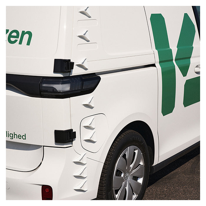 V Spoilers Kit til Varebil 30 stk. Sort