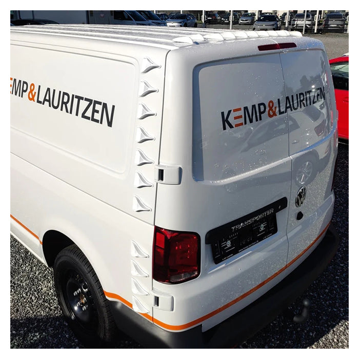 V Spoilers Kit til Varebil 30 stk. Sort