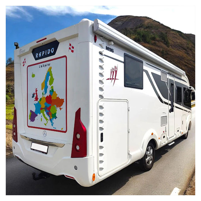 V Spoilers Kit til Varebil 30 stk. Sort