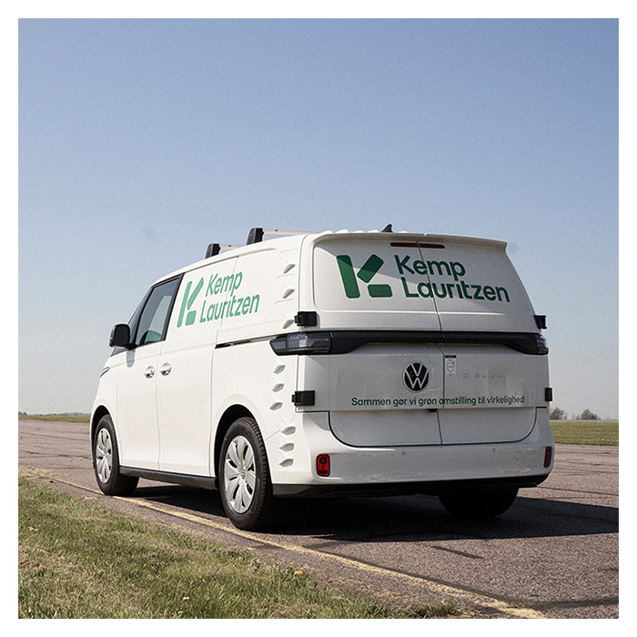 V Spoilers Kit til Varebil 30 stk. Sort