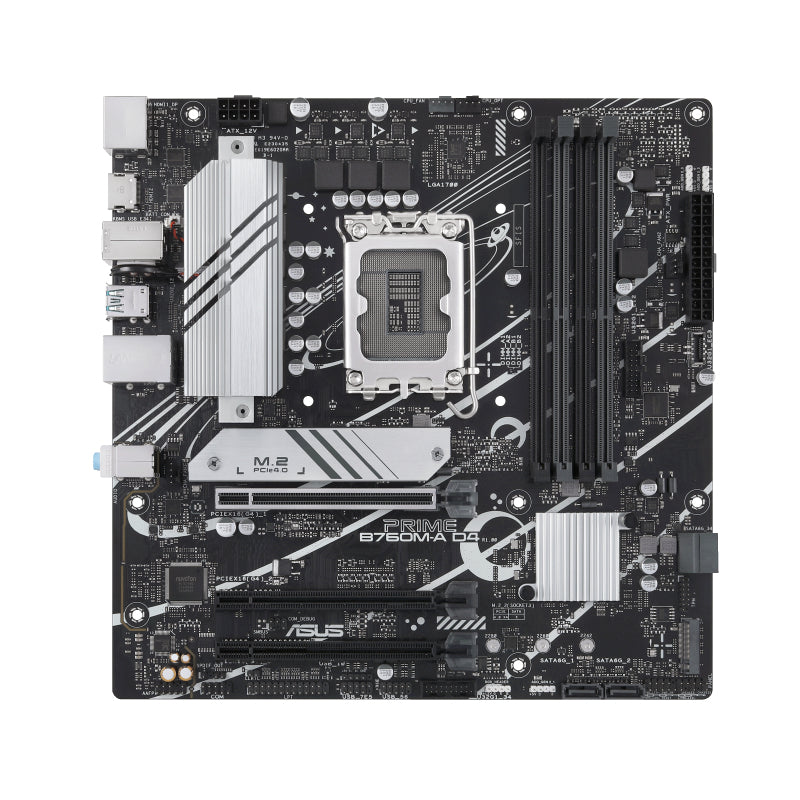 ASUS PRIME B760M-A D4-CSM Micro-ATX LGA1700 sokkel Intel B760