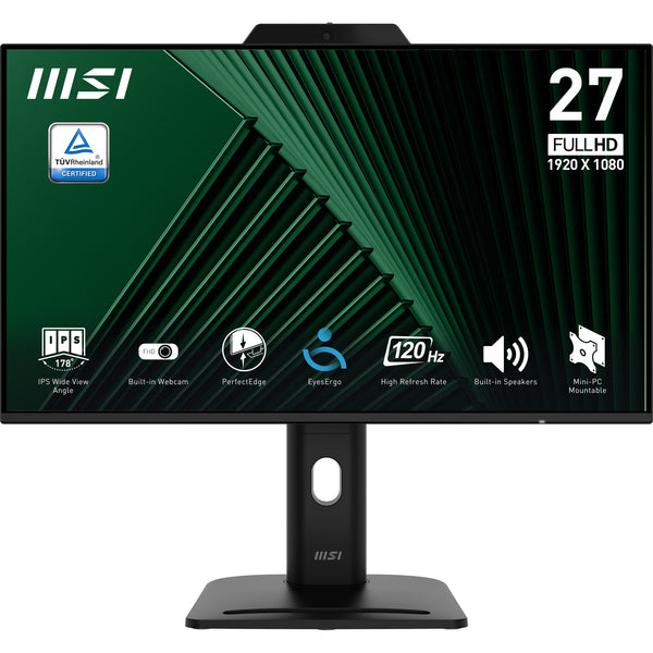MSI PRO MP272PMG computerskærm 68,6 cm (27) 1920 x 1080 pixel Fuld HD LCD Sort