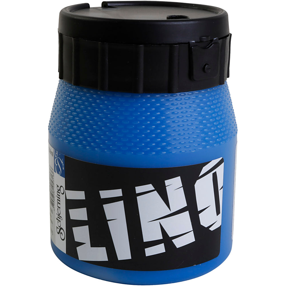 Linoleumsmaling, blå, 250 ml/ 1 ds.