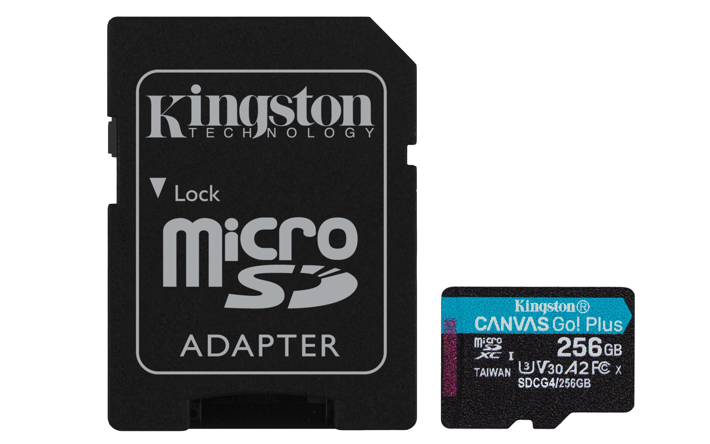 Kingston Technology Canvas Go! Plus MicroSD 256GB 200 MB/s