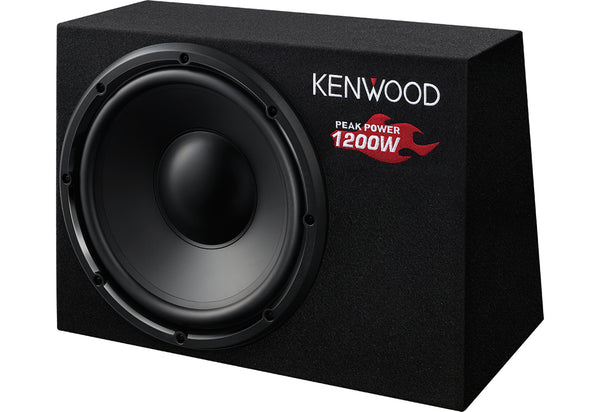 Kenwood KSC-W1200B Subwoofer Sort
