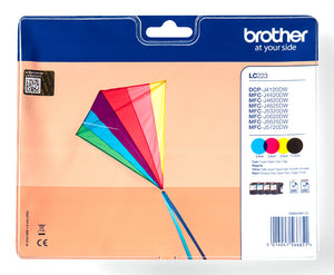 Brother LC 223 Sort Gul Cyan Magenta 550 sider