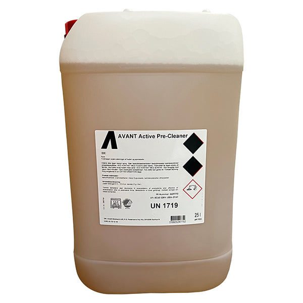 Forvaskalkali 25L Svanemærket - Avant Active Pre Cleaner, Avant