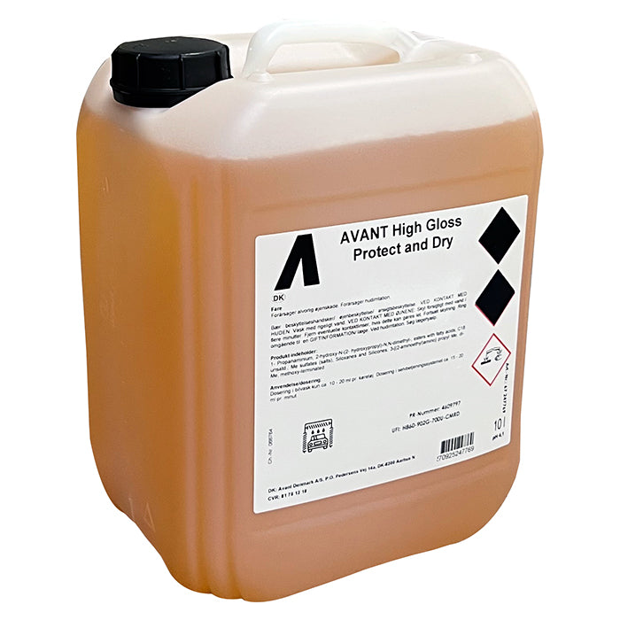 High Gloss Protect And Dry 10L - avant