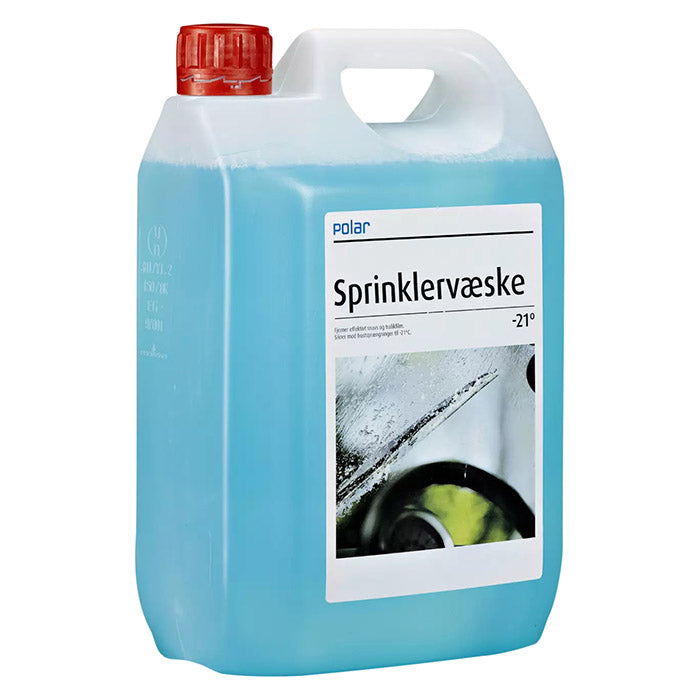 Sprinklervæske -21°C 2,5L til vinterruder Polar