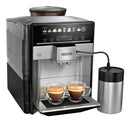 Siemens EQ.6 plus s700 TE657M03DE Automatisk kaffemaskine Rustfrit stål/sort