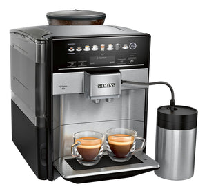 Siemens EQ.6 plus s700 TE657M03DE Automatisk kaffemaskine Rustfrit stål/sort