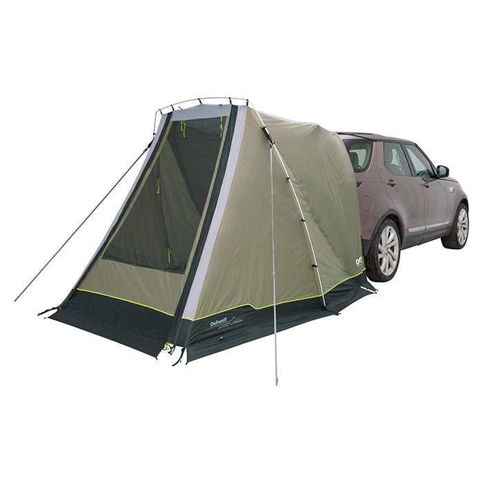 Biltelt Sandcrest S - vandtæt bagklapstelt til SUV/MPV, letvægts aluminiumstang, Insektnet - Outwell