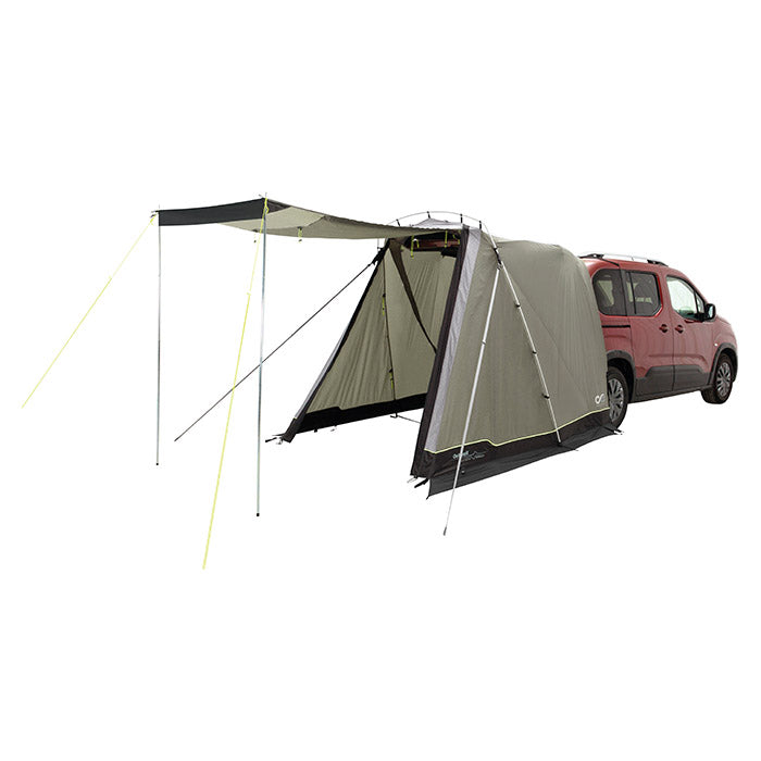 Biltelt Sandcrest S - vandtæt bagklapstelt til SUV/MPV, letvægts aluminiumstang, Insektnet - Outwell