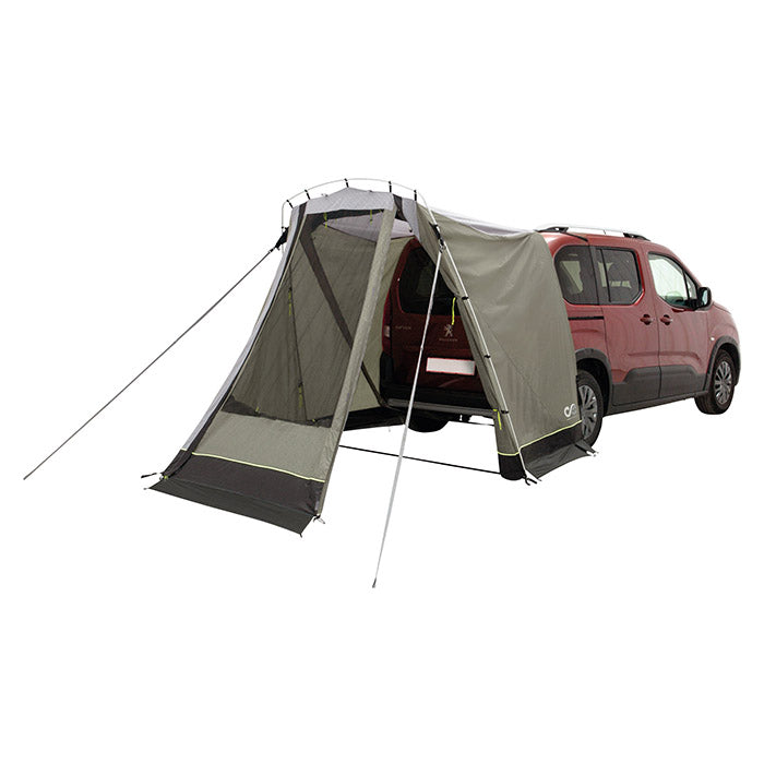 Biltelt Sandcrest S - vandtæt bagklapstelt til SUV/MPV, letvægts aluminiumstang, Insektnet - Outwell