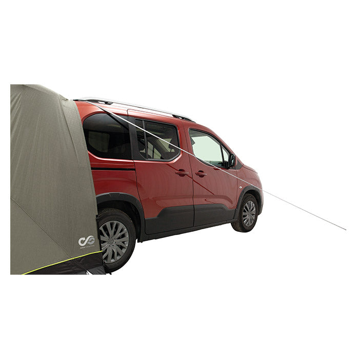 Biltelt Sandcrest S - vandtæt bagklapstelt til SUV/MPV, letvægts aluminiumstang, Insektnet - Outwell