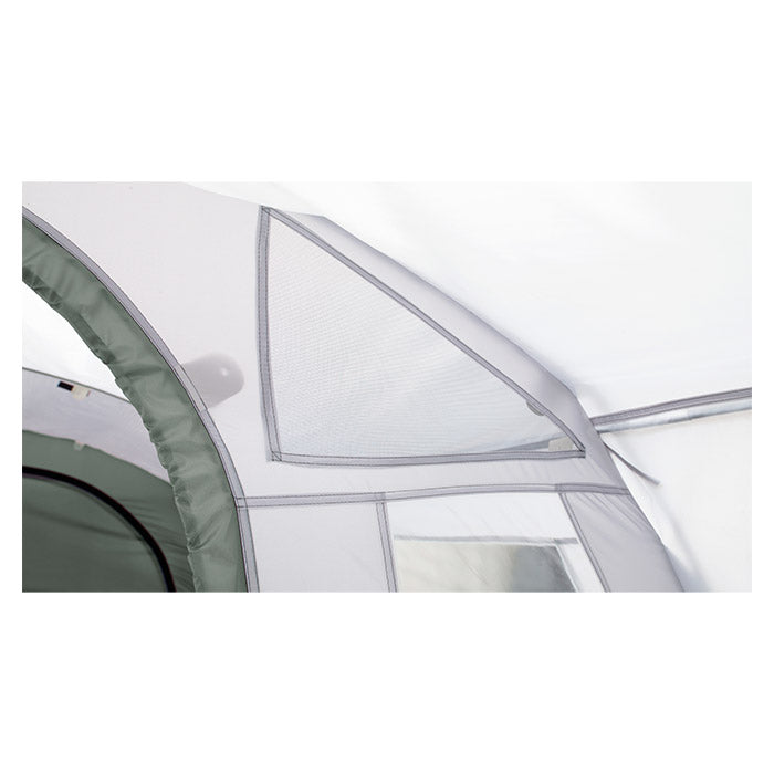 Biltelt tunneldesign med frontsolsejl, ståhøjde og ventilering - Easy Camp