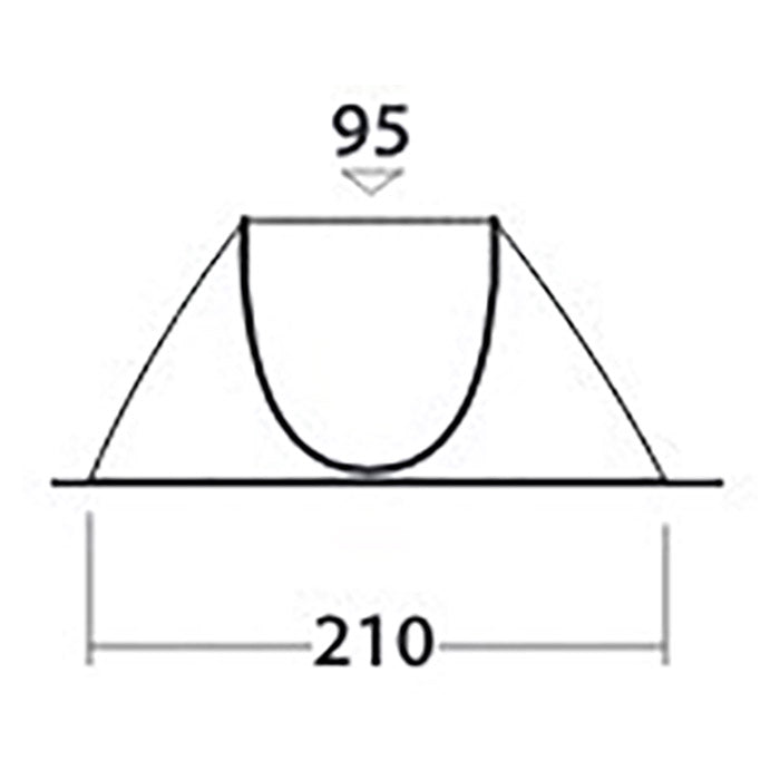 Pop-up telt 2-personers, hurtigt opslået, myggenet og ventilation - Easy Camp