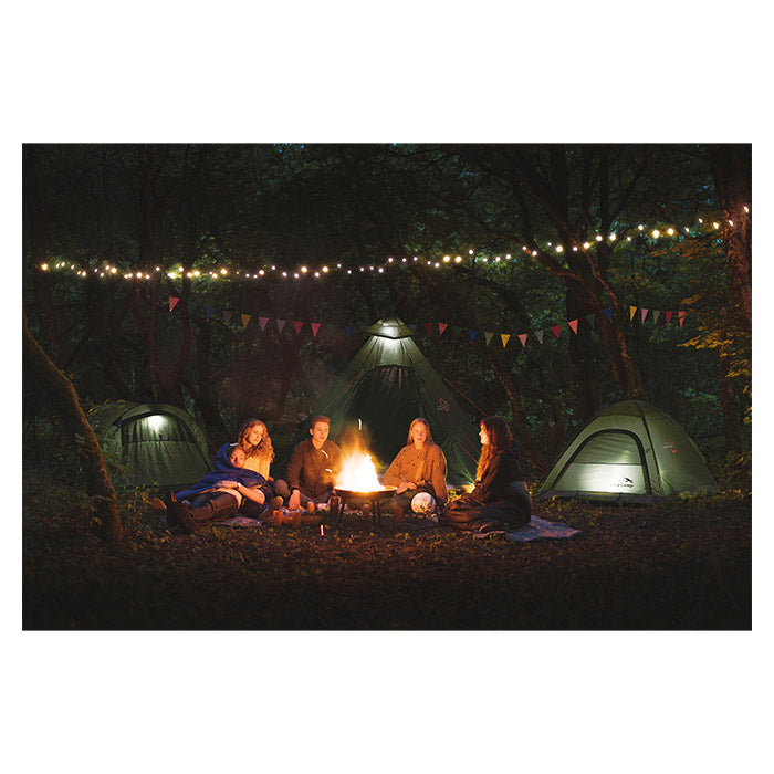 2-personers kuppeltelt, let opsætning, tagventilation - Easy Camp