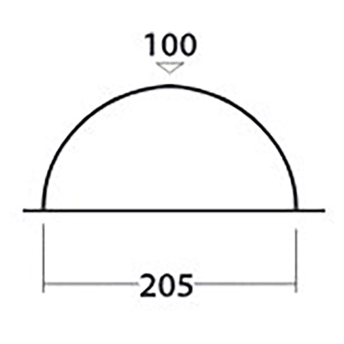 2-personers kuppeltelt, let opsætning, tagventilation - Easy Camp
