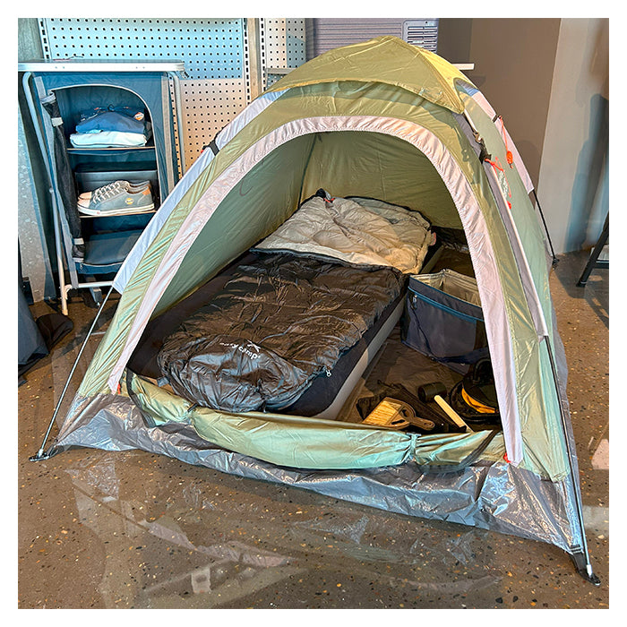 2-personers kuppeltelt, let opsætning, tagventilation - Easy Camp