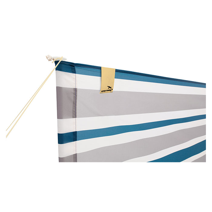 Læsejl til strand og have - robust stålstang, vindbeskyttelse, nem opsætning - Easy Camp