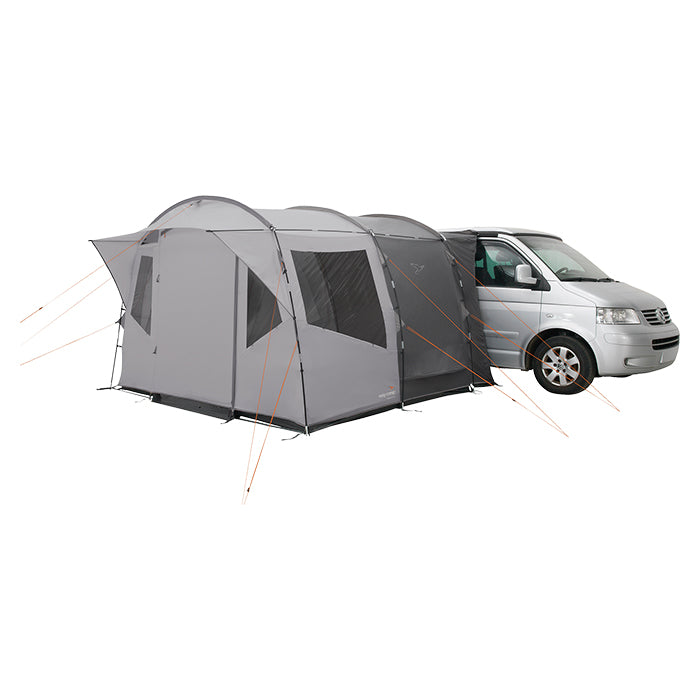Biltelt tunneldesign med ståhøjde og fem vinduer - Easy Camp