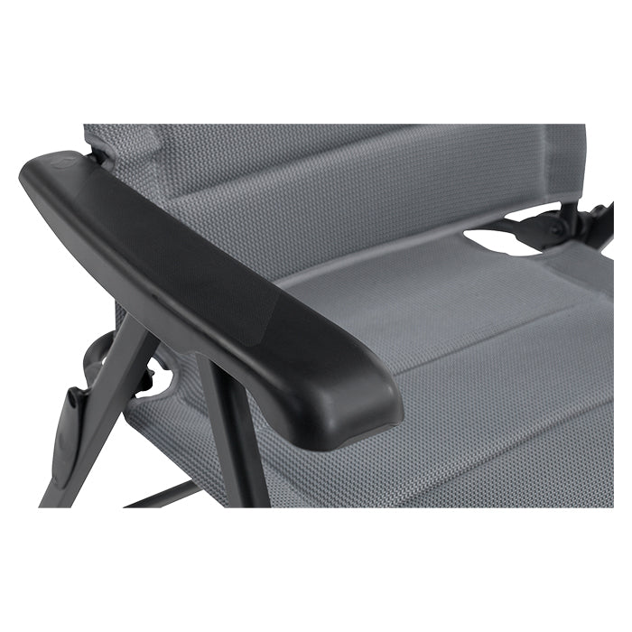 Campingstol foldbar med nakkestøtte 200 kg kapacitet - Outwell