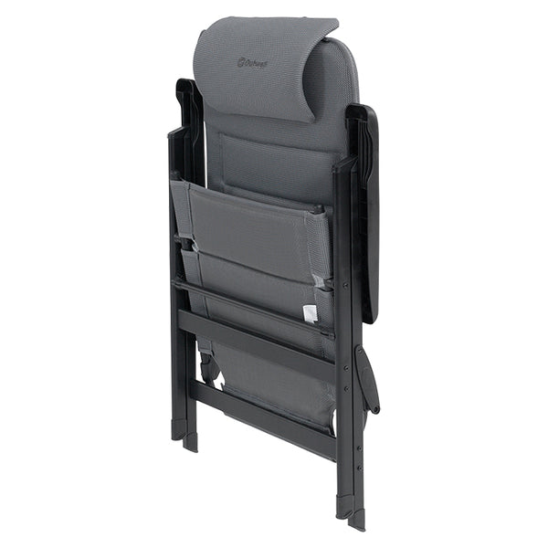 Campingstol foldbar med nakkestøtte 200 kg kapacitet - Outwell