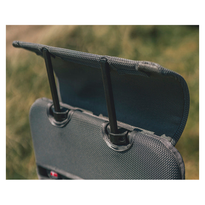 Campingstol høj ryg, sammenklappelig, justerbar nakkestøtte - Outwell