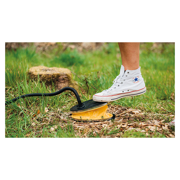 Fodpumpe 3 L til luftmadrasser og oppustelige produkter - Easy Camp