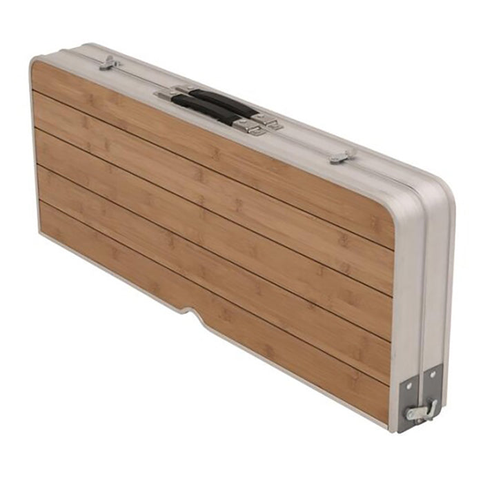 Picnicsæt bambusbord kompakt foldbart 85x136 cm - Outwell