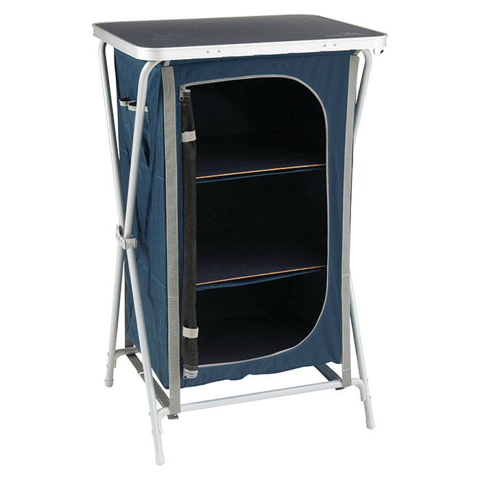 Garderobe foldbar med hylder og kroge 60x52x97 cm - Easy Camp