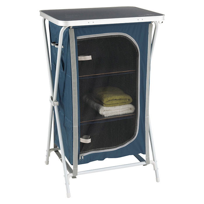 Garderobe foldbar med hylder og kroge 60x52x97 cm - Easy Camp