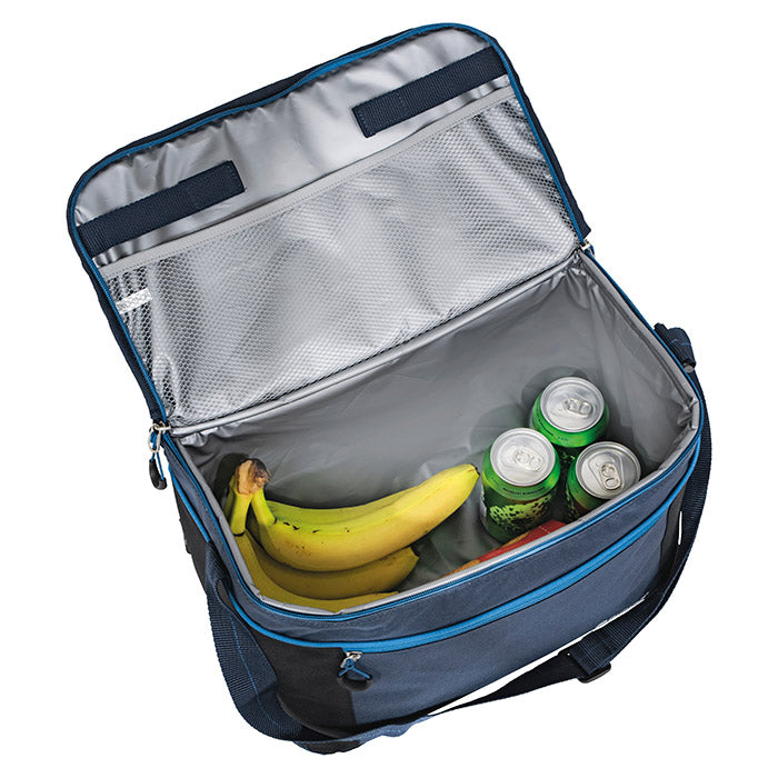 Køletaske 20L med justerbar skulderrem, vandtæt inderstof og lynlåslomme - Outwell