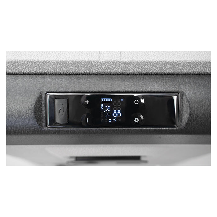 Kompresorkøleboks -20°C 45 L vandtæt, LED-temp & Bluetooth styring - Outwell