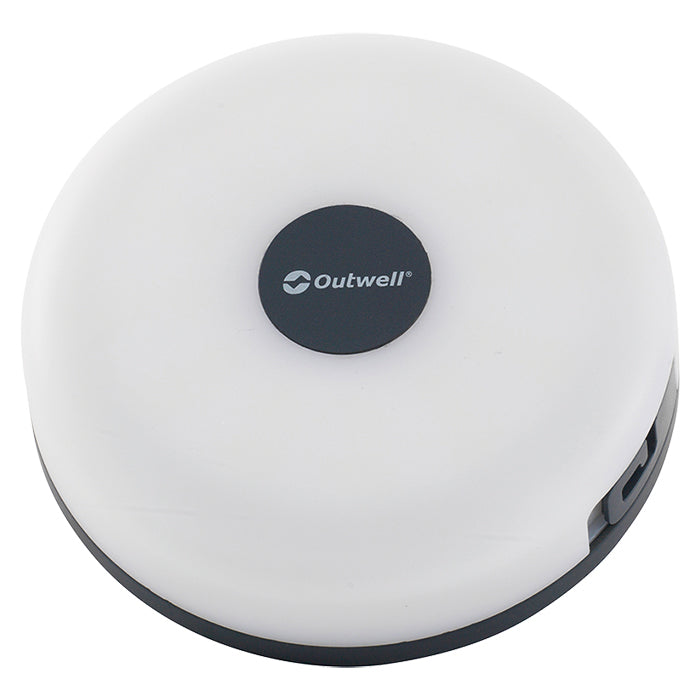 Kompakt genopladelig lygte med 10 m udtrækbar lyskæde - Outwell