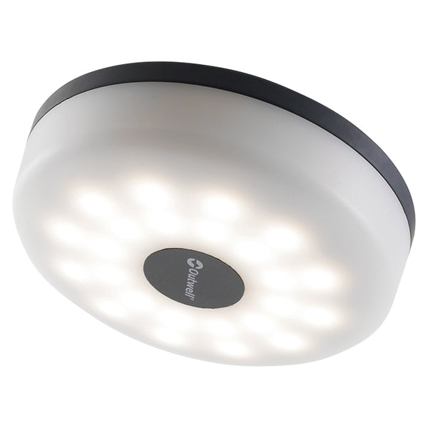 Kompakt genopladelig lygte med 10 m udtrækbar lyskæde - Outwell