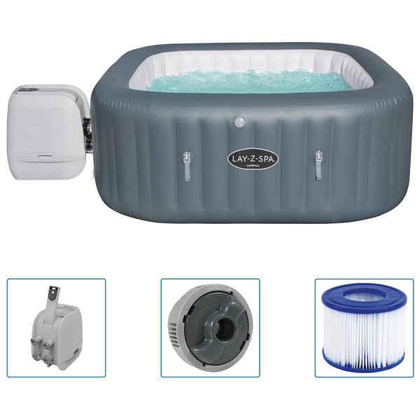 Bestway Lay-Z-Spa Oppusteligt Spabad Hawaii Hydrojet Pro