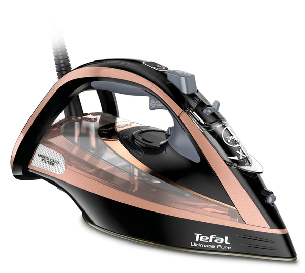 Tefal Ultimate Pure FV9845E0 Dampstrygejern 3200W Sort/Rosé