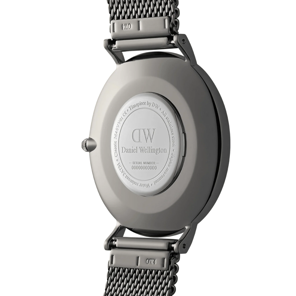 Daniel Wellington Classic meshlænke Arctic blåt herreur Dw00100628