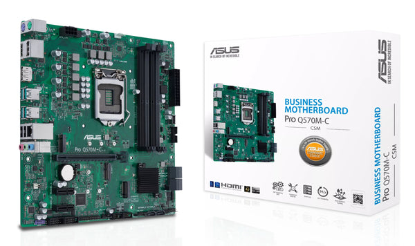 ASUS Pro Q570M-C/CSM Micro-ATX LGA1200 Intel Q570