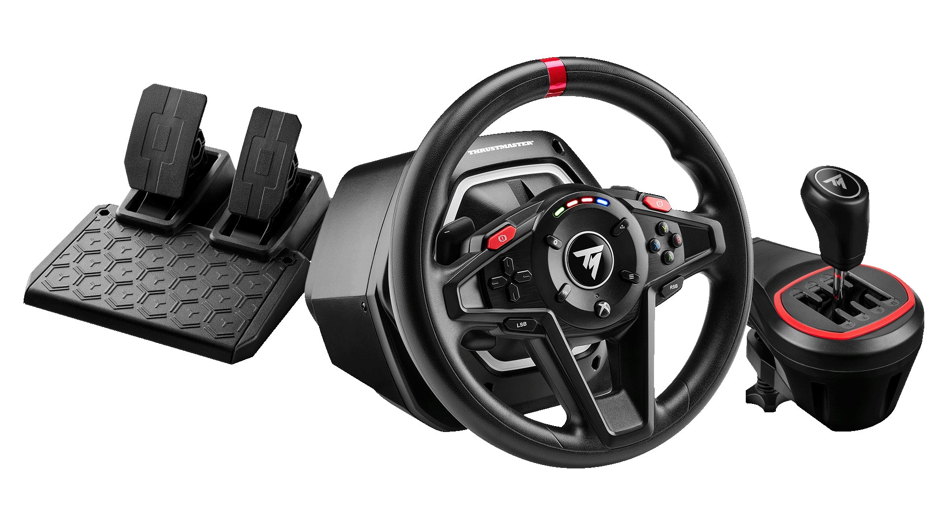 Thrustmaster T128 Shifter Pack Rat, pedalsæt og gearskift PC og Microsoft Xbox Series S Microsoft Xbox Series X Microsoft Xbox One