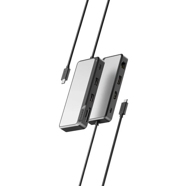ALOGIC FUPHDDP1 dockingstation Ledningsført USB 3.2 Gen 1 (3.1 Gen 1) Type-C Grå