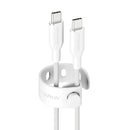 empower by PanzerGlass Racing USB-C to USB-C 1.2m hvid