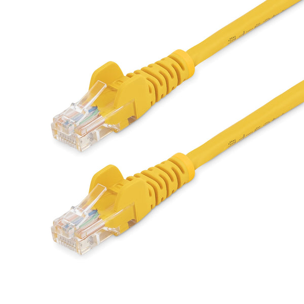 StarTech.com 2m Yellow Cat5e / Cat 5 Snagless Patch Cable CAT 5e Ikke afskærmet parsnoet (UTP) 2m Patchkabel Yellow