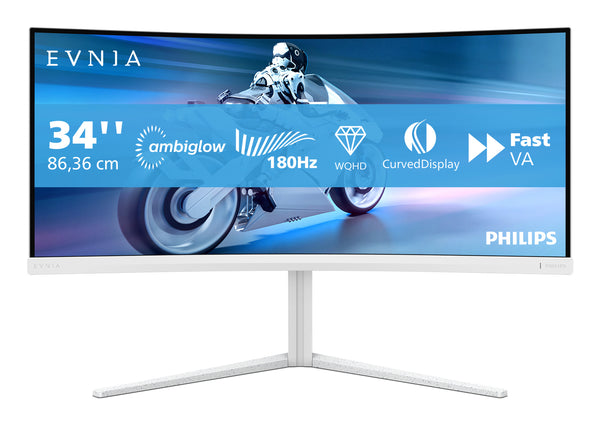 Philips Evnia 5000 34M2C5501A 34 Fast VA 3440 x 1400 HDMI DisplayPort 180Hz